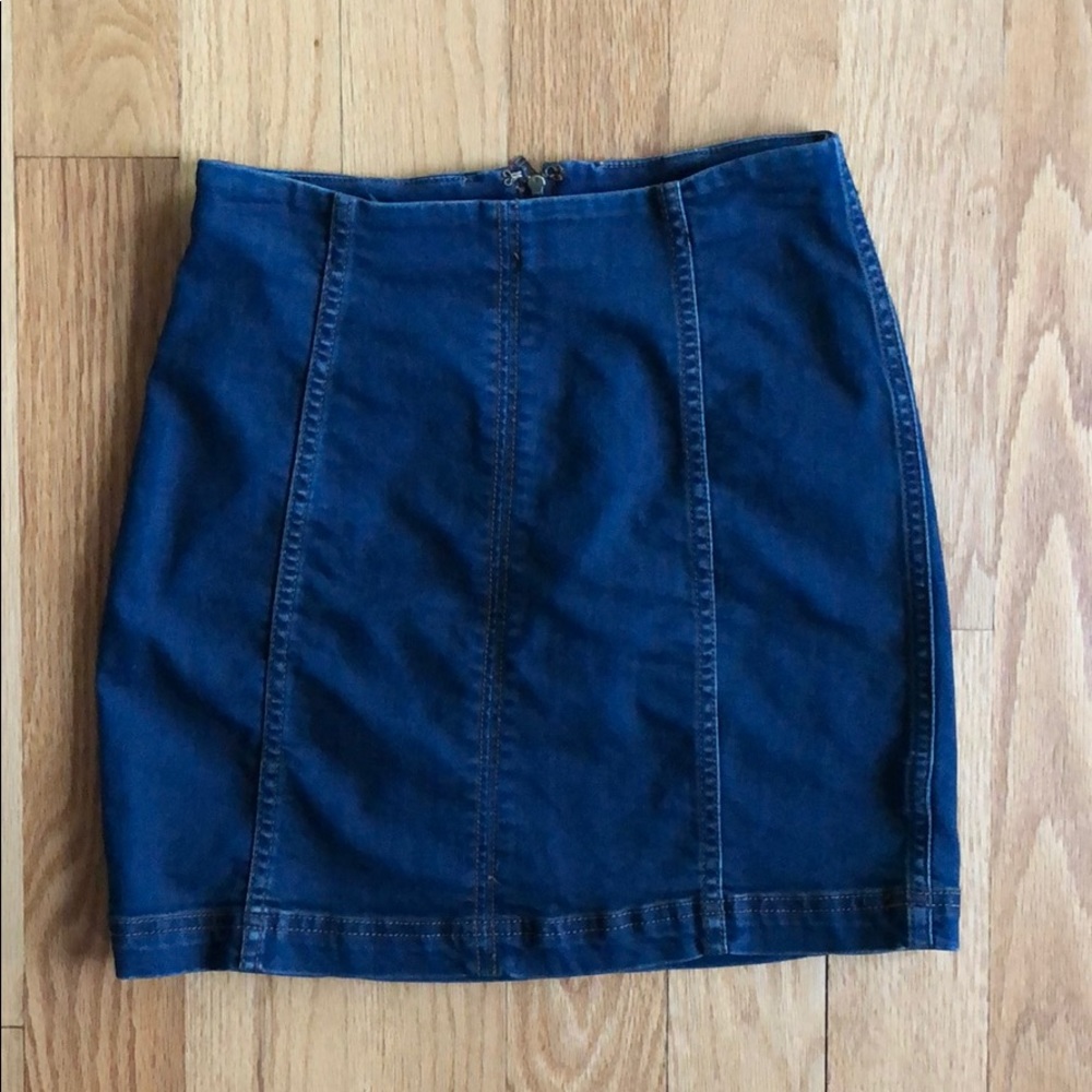 Free People Denim Skirt